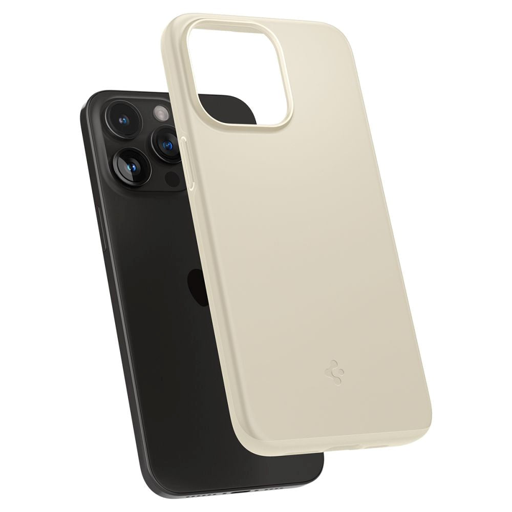 iPhone 15 Pro Spigen Thin Fit Case - Mute Beige