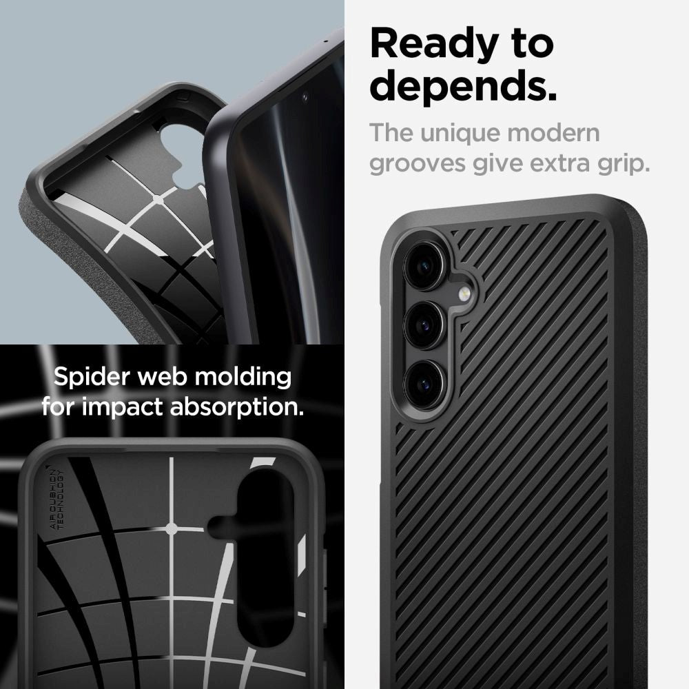 Samsung Galaxy S23 FE Spigen Core Armor Bagside Cover - Sort