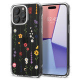 iPhone 15 Pro Cyrill Cecile Plastik Bagside Cover m. Strop - Flower Garden