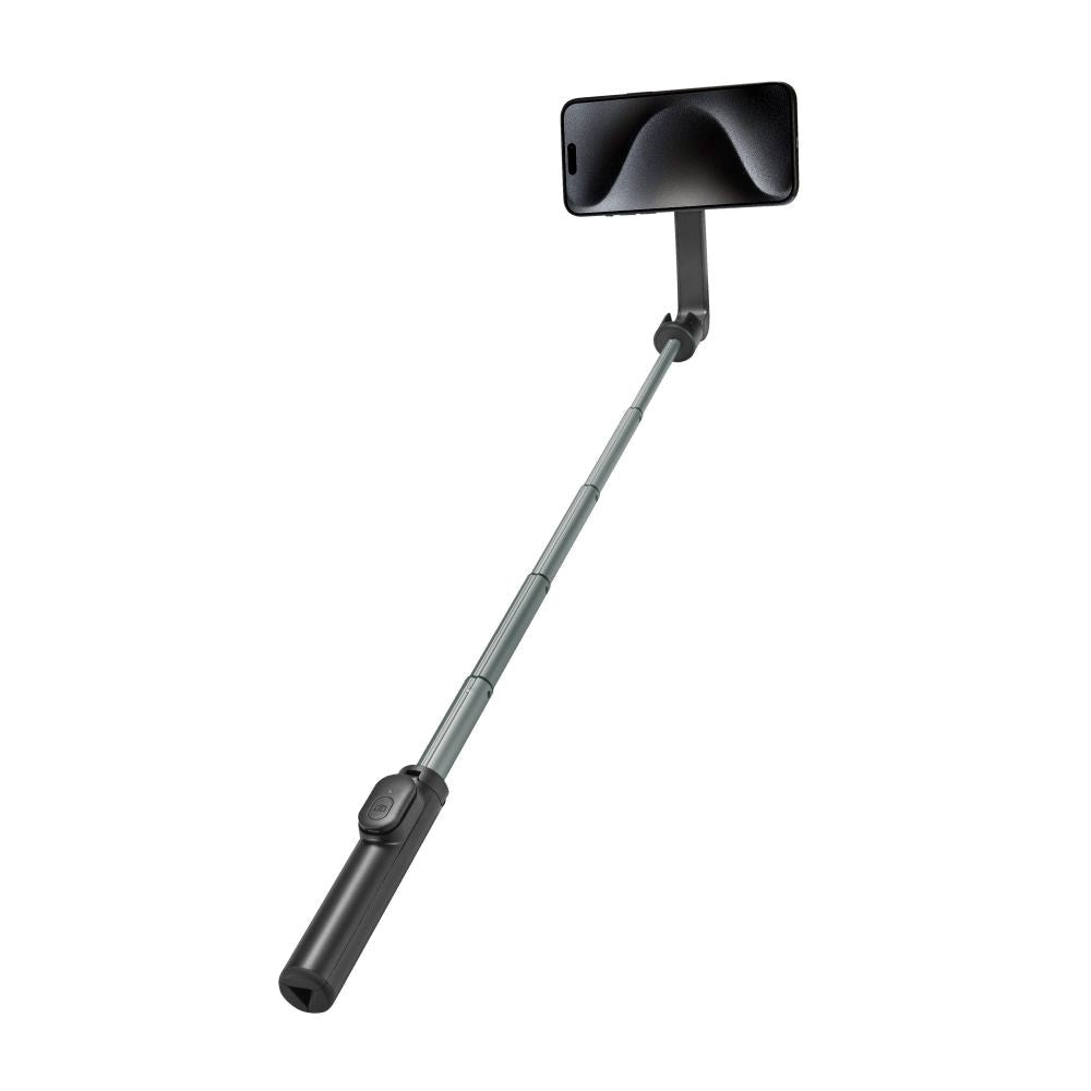 Spigen S570W MagSafe Bluetooth Selfie Stick - Selfie Stang m. Tripod & Knapudløser - Sort