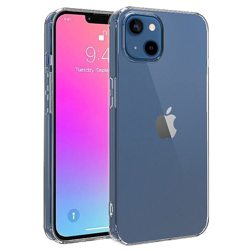 iPhone 13 Pro Hurtel Ultra Clear Fleksibel Plastik Bagside Cover - Gennemsigtig