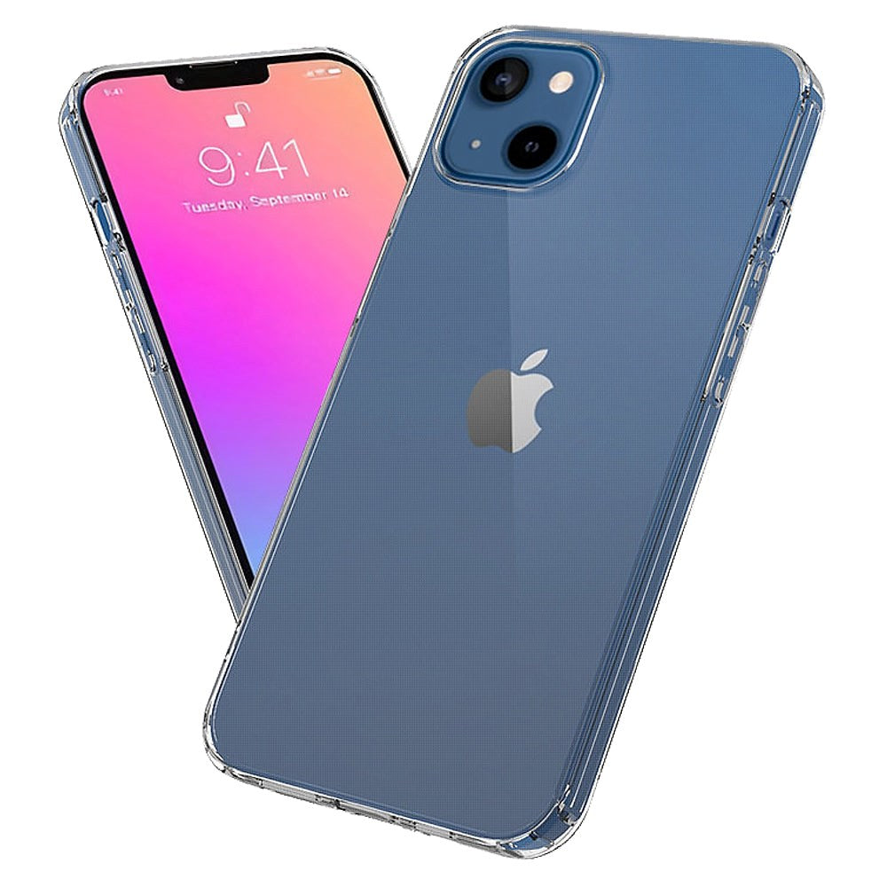 iPhone 13 Pro Hurtel Ultra Clear Fleksibel Plastik Bagside Cover - Gennemsigtig