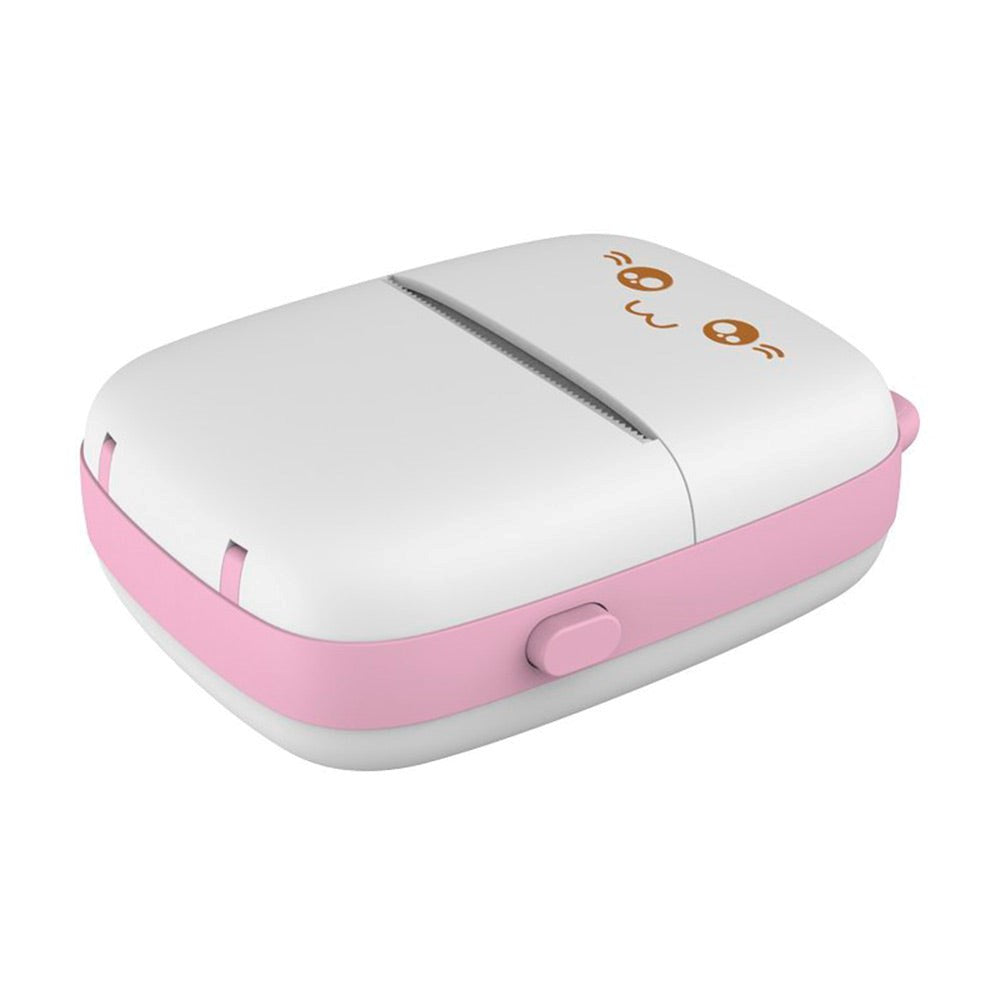 Hurtel HURC9 Mini Cat Termisk Printer - Hvid / Pink