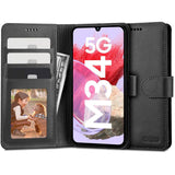 Samsung Galaxy M34 (5G) / F34 (5G) Tech-Protect Flip Wallet m. Pung & Ståfunktion - Sort