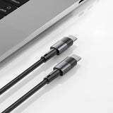 Tech-Protect Ultraboost USB-C til USB-C Kabel 1000W/5A 50cm - Grå