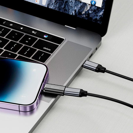 Tech-Protect Lightning til USB-C Adapter - Sort