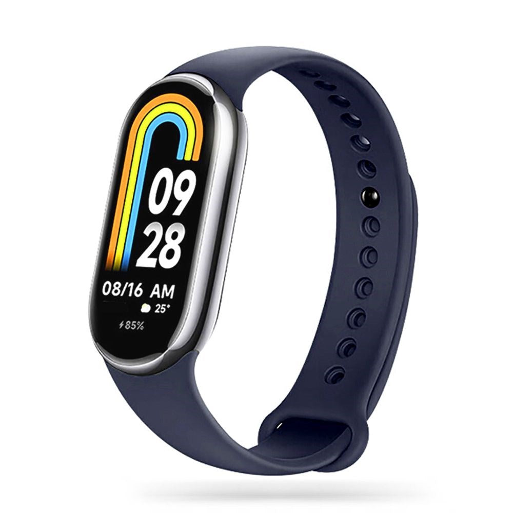 Xiaomi Smart Band 8/9 Iconband Tech-Protect Fleksibel Plastik Rem - Navy Blå