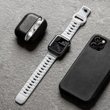 Apple Watch (42/44/SE/45/46/49mm) Iconband Tech-Protect Line Silikone Rem - Navy Blå