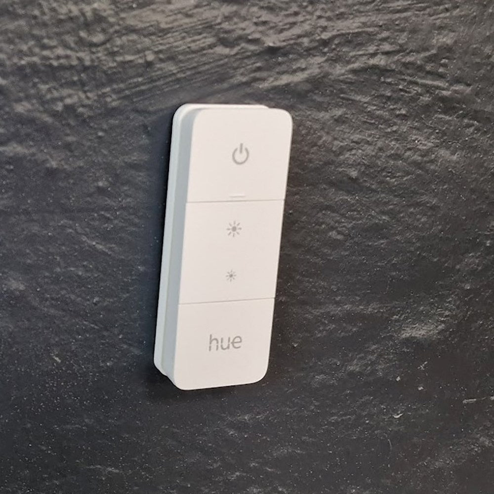 Light Solutions - Philips Hue Dimmer Switch V2 Usynligt Beslag - Hvid