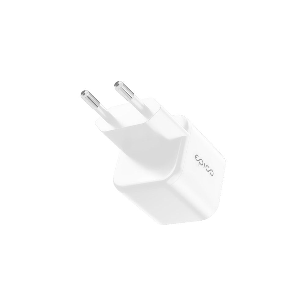 Epico UltraBoost Micro Vægoplader - 100W - 1 x USB-C - Hvid