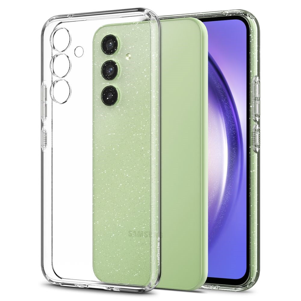 Spigen Samsung Galaxy A54 (5G) Liquid Crystal Glitter Bagside Cover - Gennemsigtig