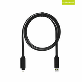 Rolling Square inCharge X Max 6-I-1 Kabel USB/A og USB-C til Micro USB / Lightning / USB-C - 1,5m - Sort