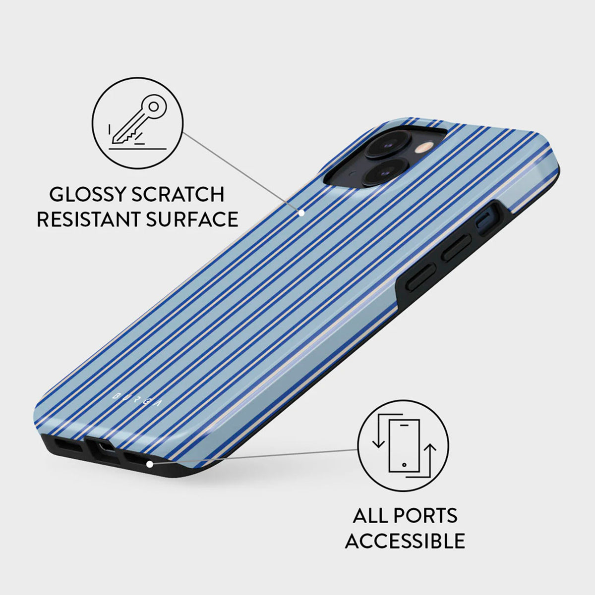 Burga iPhone 13 Tough Fashion Cover - MagSafe Kompatibel - Lowkey