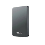 Denver PQCW-5015 Trådløs PowerBank - 15W / 5000 mAh - MagSafe Kompatibel - Grå