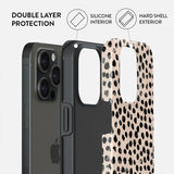 Burga iPhone 15 Pro Tough Fashion Cover - MagSafe Kompatibel - Almond Latte
