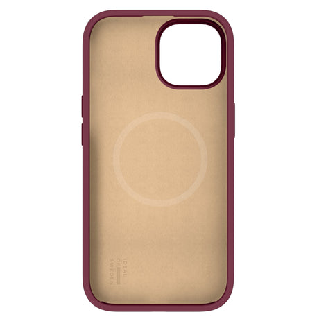 iPhone 17e / 16e / 15 / 14 / 13 iDeal Of Sweden Silicone Case - MagSafe Kompatibel - Fine Wine Bloom