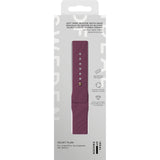 iDeal of Sweden Apple Watch (38/40/SE/41/42mm) Soft Swirl Silikonerem - Str. S/M - Velvet Plum