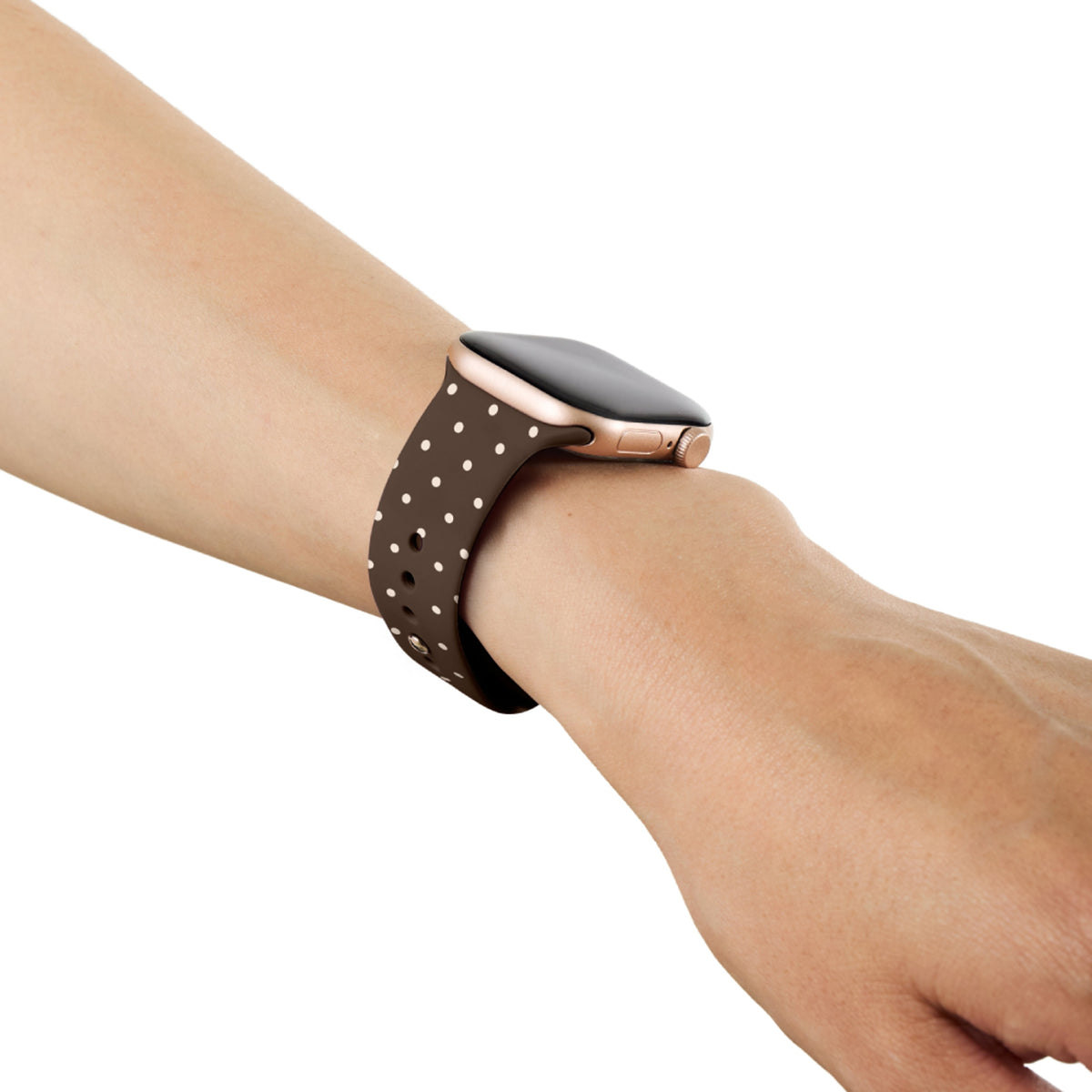 Apple Watch (38/40/SE/41/42mm) iDeal of Sweden Silikonerem - Str. M/L - The Dotty Edit