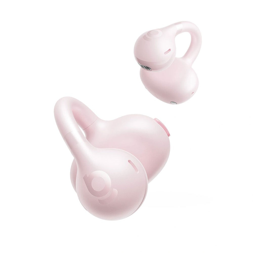 Baseus Bass BC1 Clip True Wireless Headset - Open-Ear - Lyserød