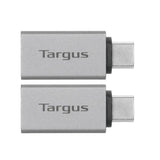 Targus - USB-C til USB-A Adapter - 2 stk - Sølv