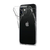 Spigen iPhone 12 Mini Liquid Crystal Cover - Gennemsigtig