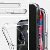 Spigen iPhone 12 Mini Liquid Crystal Cover - Gennemsigtig