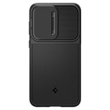 Samsung Galaxy S23 Spigen Optik Armor Bagside Cover - Sort