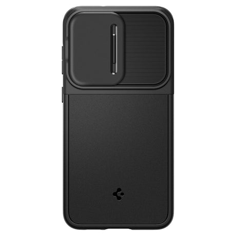 Samsung Galaxy S23 Spigen Optik Armor Bagside Cover - Sort