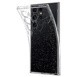 Spigen Samsung Galaxy S24 Ultra Liquid Crystal Glitter Bagside Cover - Gennemsigtig