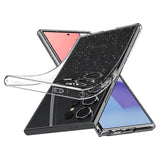 Spigen Samsung Galaxy S24 Ultra Liquid Crystal Glitter Bagside Cover - Gennemsigtig