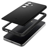 Samsung Galaxy S24 Spigen Thin Fit Bagside Cover - Sort