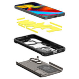 Samsung Galaxy S24 Spigen Tough Armor Bagside Cover - Gunmetal