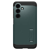 Samsung Galaxy S24 Spigen Tough Armor Bagside Cover - Mørkegrøn