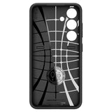 Samsung Galaxy S24 Spigen Optik Armor Bagside Cover - Sort