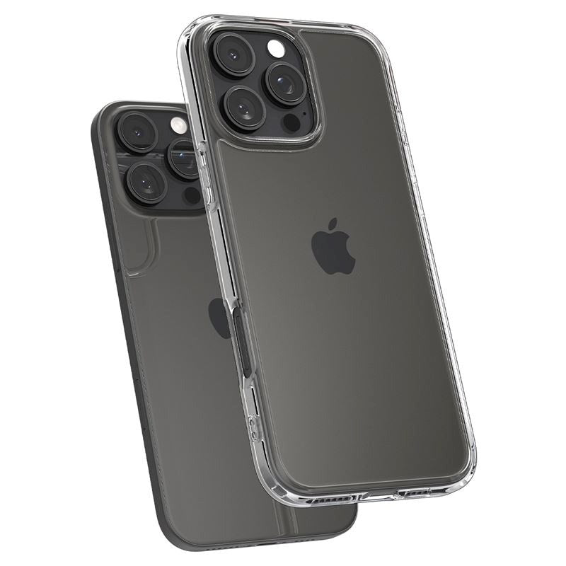 iPhone 16 Pro Max Spigen Crystal Hybrid Cover - Gennemsigtig