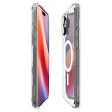 iPhone 16 Pro Max Spigen Crystal Hybrid Cover - MagSafe Kompatibel - Gennemsigtig