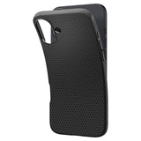 iPhone 16 Plus Spigen Liquid Air Bagside Cover - Sort