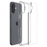 iPhone 16 Plus Spigen Crystal Hybrid Cover - Gennemsigtig