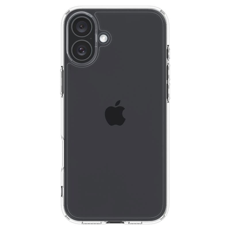 iPhone 16 Plus Spigen Crystal Hybrid Cover - Gennemsigtig