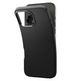 iPhone 16 Pro Spigen Liquid Air Bagside Cover - Sort