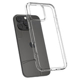 iPhone 16 Pro Spigen Crystal Hybrid Cover - Gennemsigtig