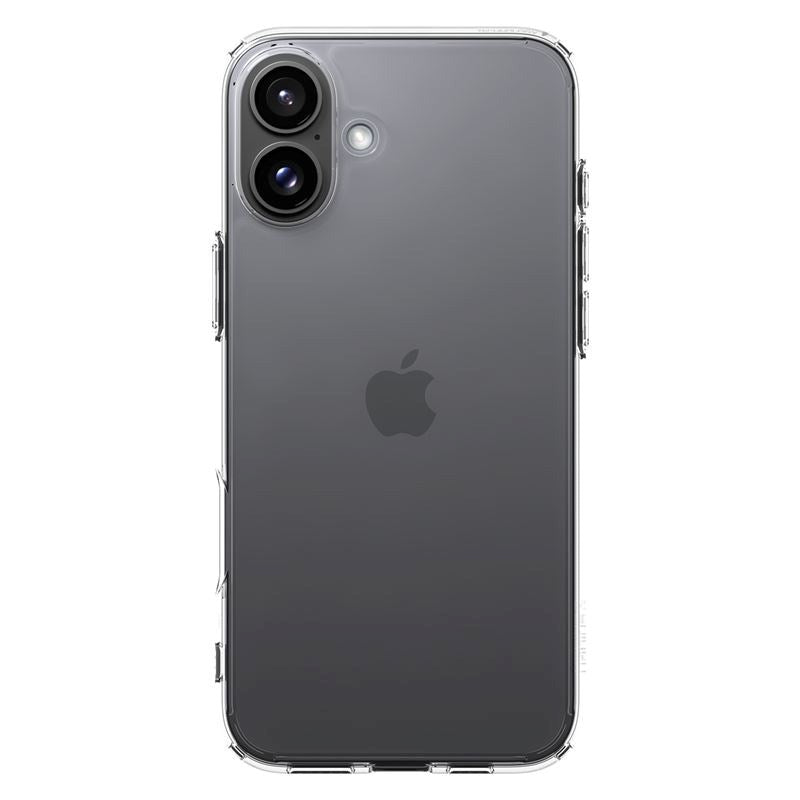 iPhone 16 Spigen Crystal Hybrid Cover - Gennemsigtig