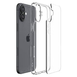 iPhone 16 Spigen Crystal Hybrid Cover - Gennemsigtig