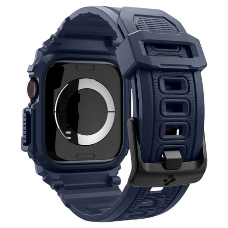 Spigen Rugged Armor Pro Apple Watch (38/40/SE/41/42mm) - Rem m. Cover - Blå