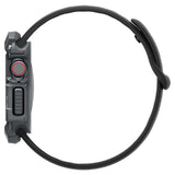 Spigen Rugged Armor Cover - Apple Watch 11 / 10 (46mm) - Fleksibelt Plastik - Mørkegrå