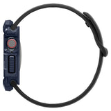 Spigen Rugged Armor Cover - Apple Watch 11 / 10 (46mm) - Fleksibelt Plastik - Blå