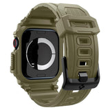 Spigen Rugged Armor Pro Rem m. Cover - Apple Watch 10 (46mm) - Grøn