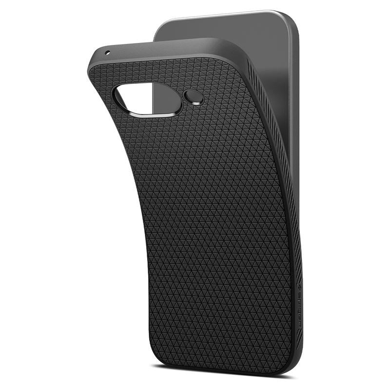 Spigen - Liquid Air Fleksibelt Plastik Cover - Google Pixel 9a - Sort