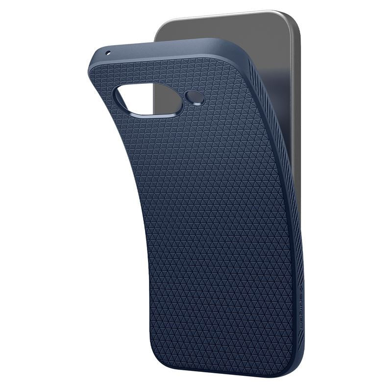 Spigen - Liquid Air Fleksibelt Plastik Cover - Google Pixel 9a - Blå