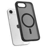 iPhone 17e / 16e Spigen Ultra Hybrid Bagside Cover - MagSafe Kompatibel - Sort